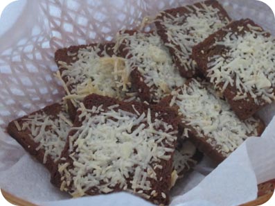 awesome appetizer – parmesan rye crisps