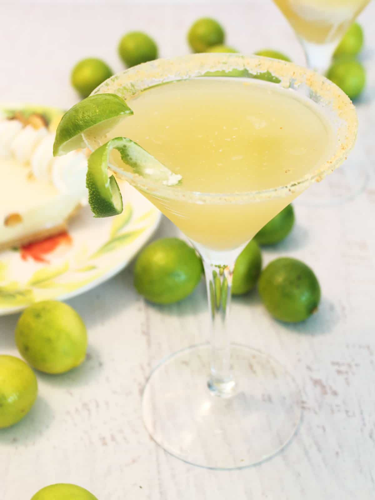 Key lime pie martini without cream.