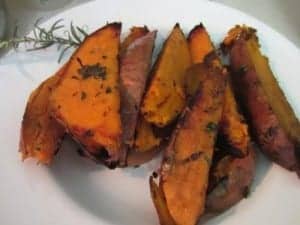 Lime and Cilantro Grilled Sweet Potatoes