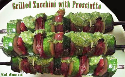 Zucchini and Prosciutto Skewers | 2CookinMamas