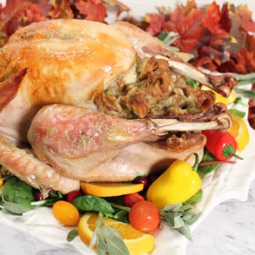 Roasted Thanksgiving Turkey 1 square