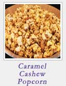 Caramel Cashew Popcorn