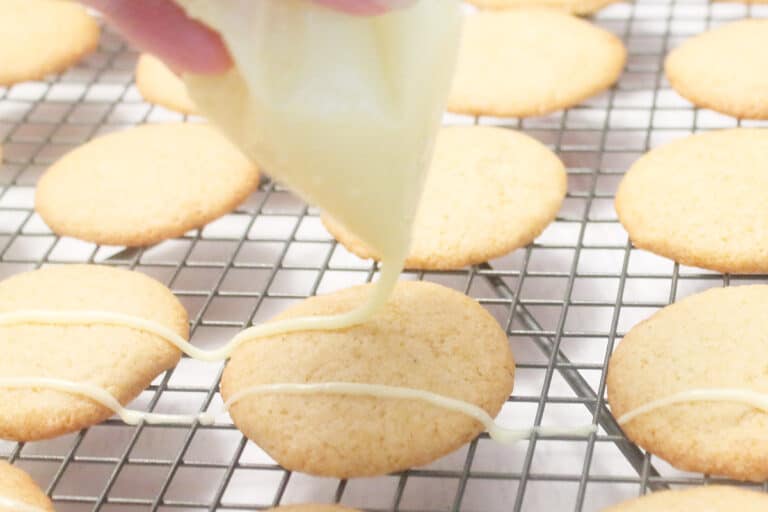 Eggnog Cookies with Eggnog Icing 2 Cookin Mamas