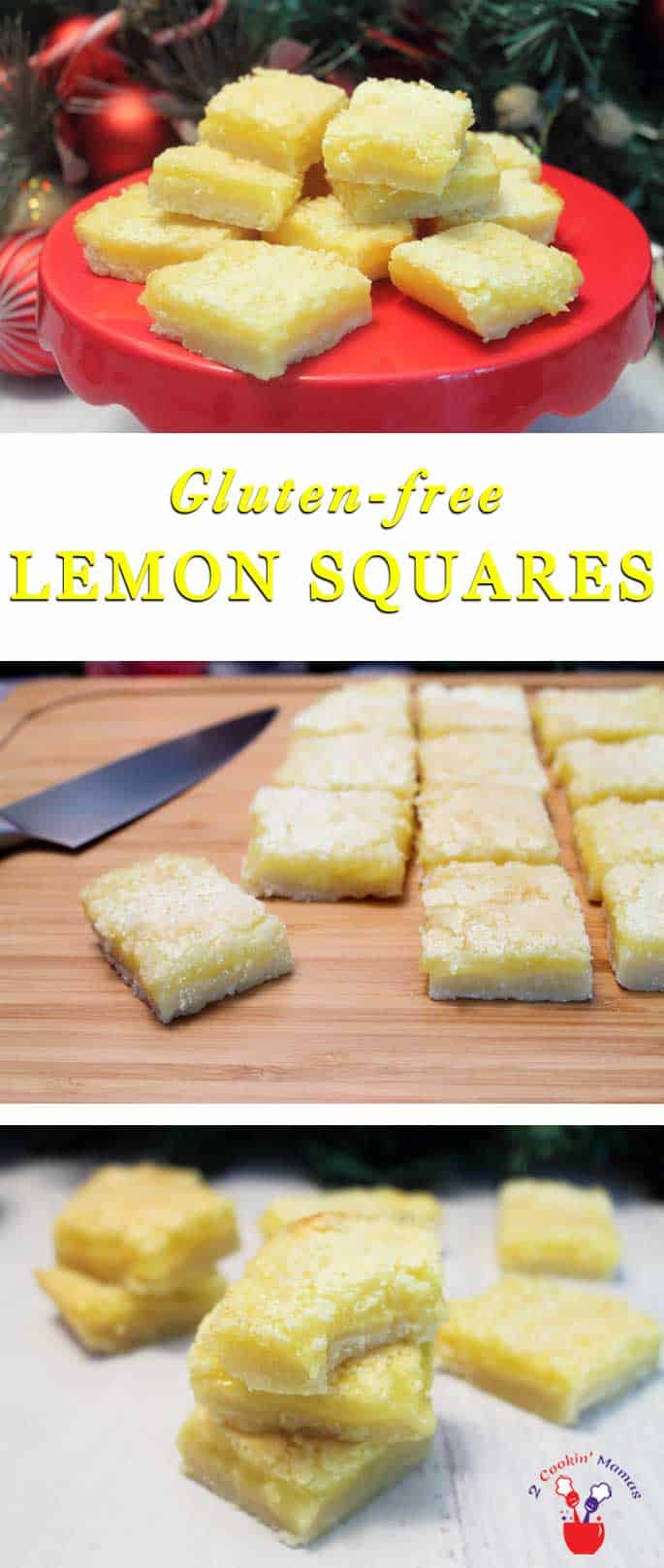 Gluten Free Lemon Squares It S A Christmas Cookie Marathon 2 Cookin Mamas