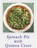 Spinach Pie with Quinoa Crust | 2CookinMamas