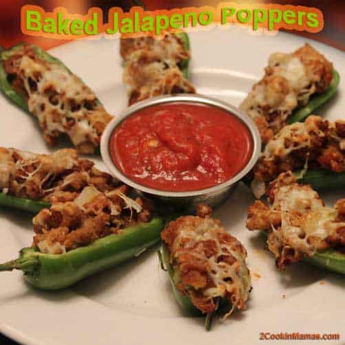 Baked Jalapeno Poppers