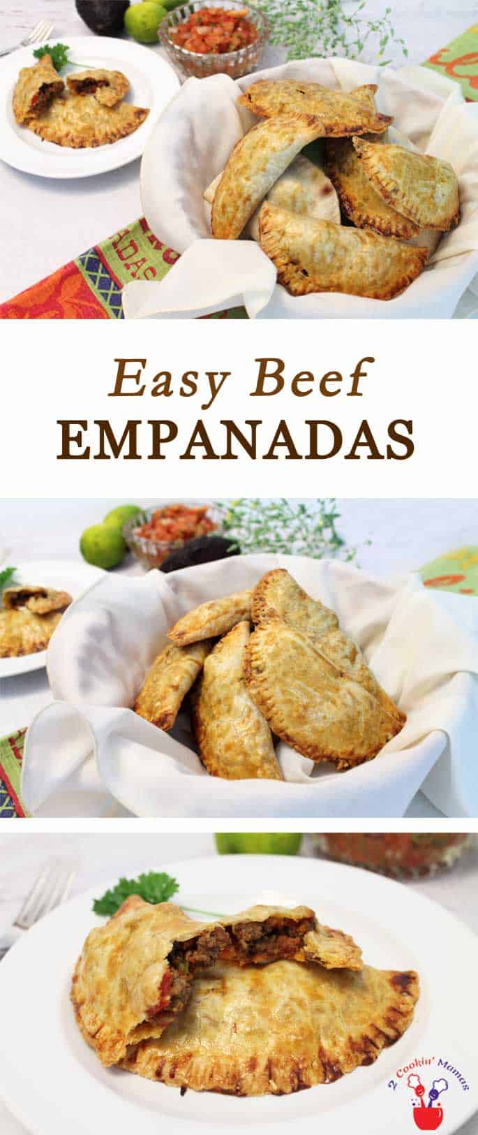 Easy Beef Empanadas - 2 Cookin' Mamas