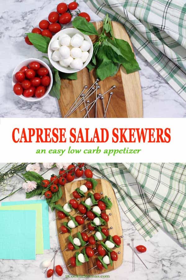 Caprese Salad Skewers
