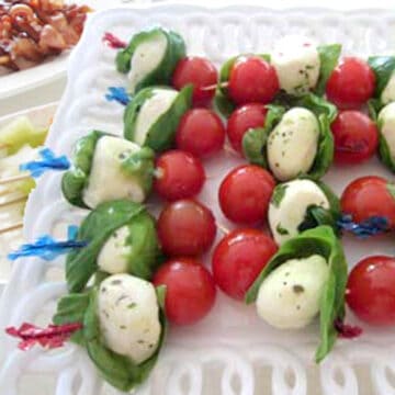 Caprese Skewers square
