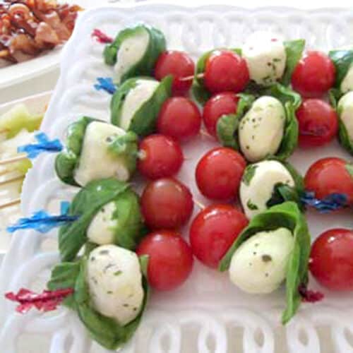 Caprese Skewers square