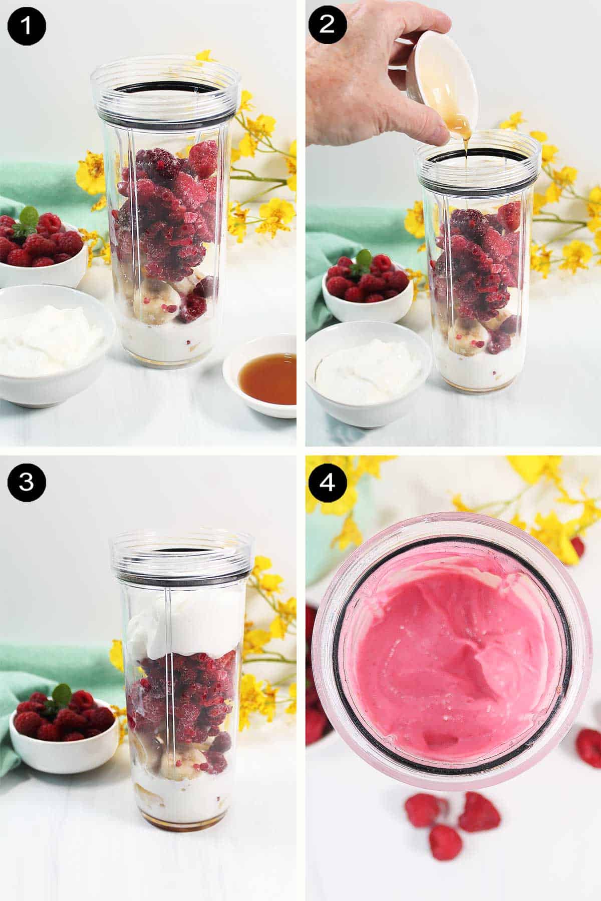 How to make smoothie.