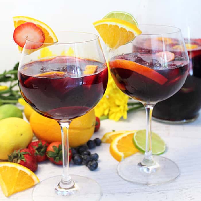 Sangria Glass