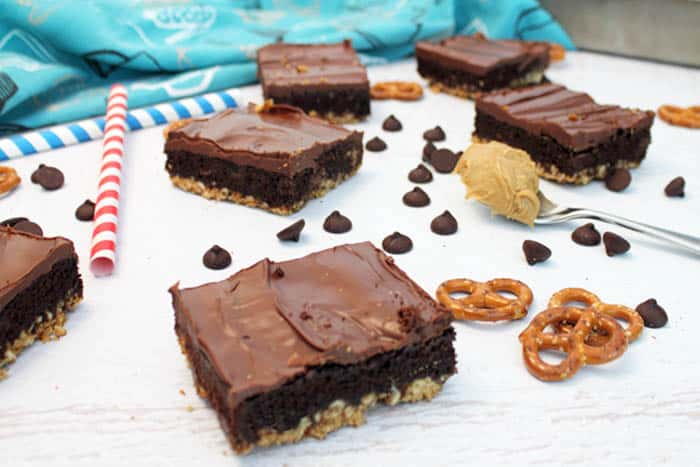 Triple Layer Brownies 1 | 2 Cookin Mamas