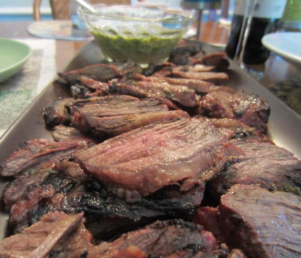 Skirt Steak with Chimichurri Sauce | 2CookinMamas