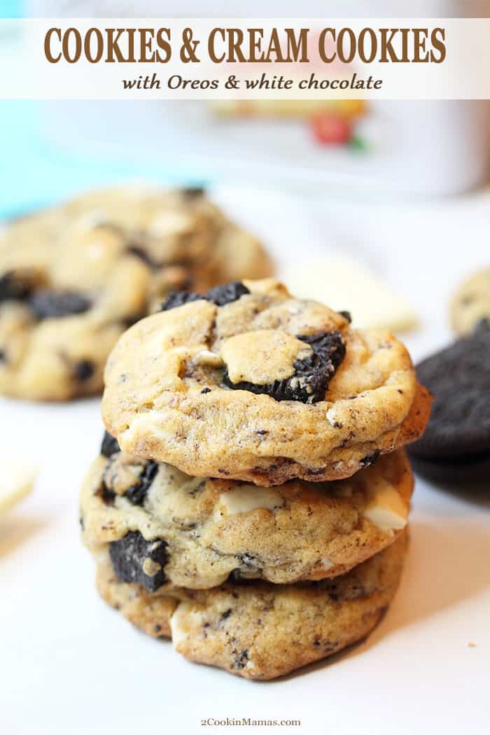 Cookies and Cream Cookies