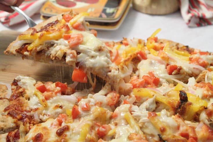 Change It Up With q Chicken Pizza 2 Cookin Mamas