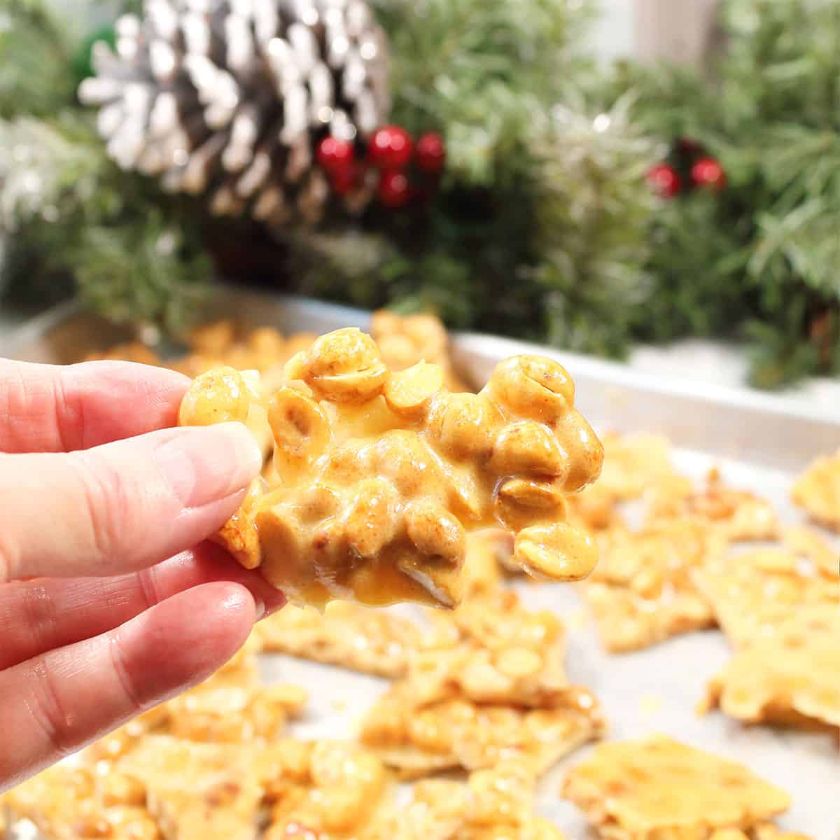 Quick &amp; Easy Microwave Peanut Brittle