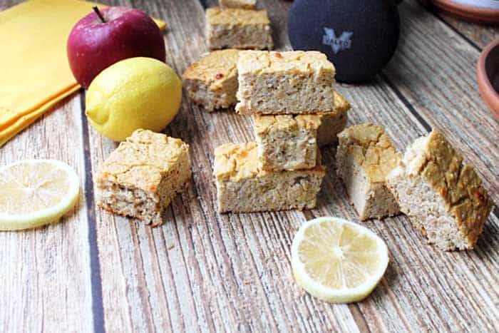 Lemon Chia Seed Protein Bars 3 | 2 Cookin Mamas