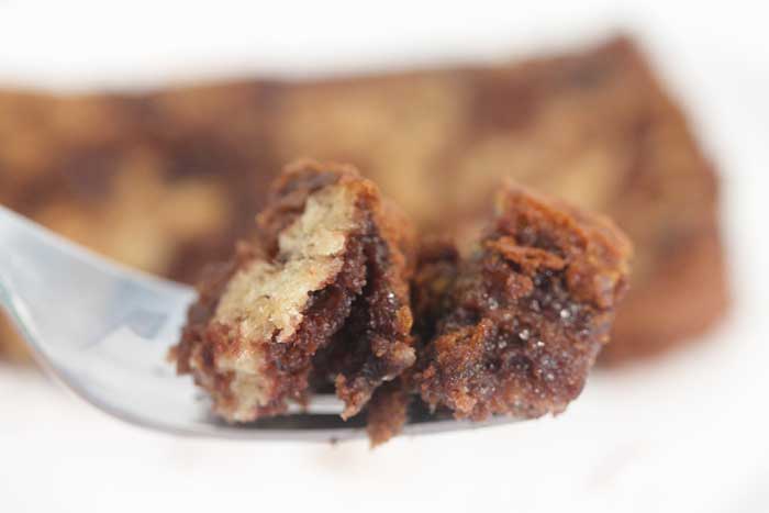 Nutella Banana Bread bite