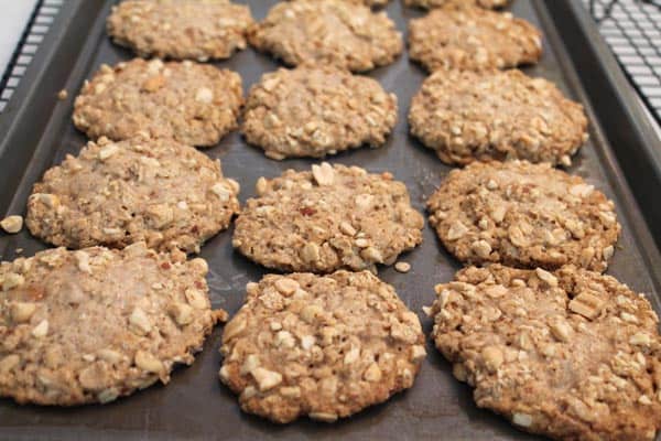 Take 5 Oatmeal Cookies baked