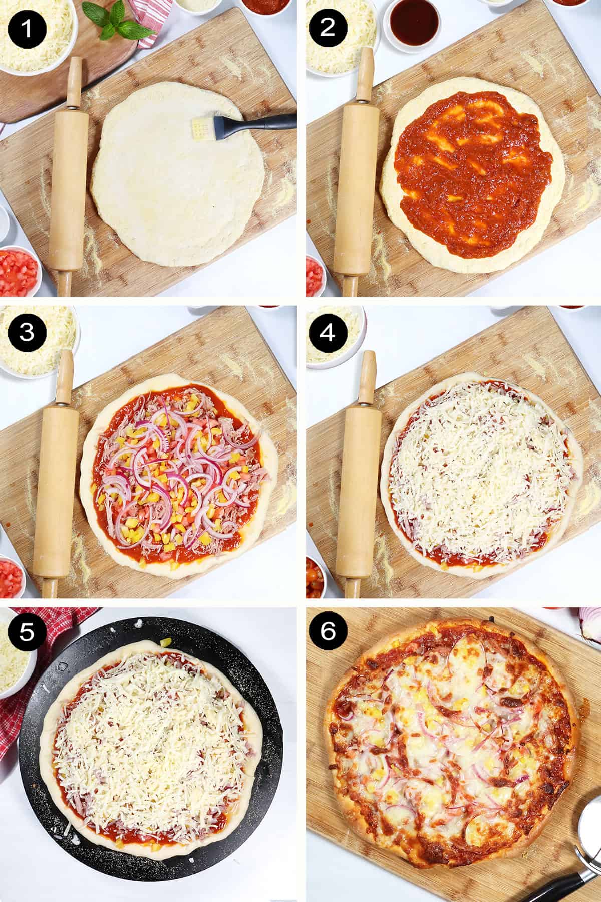 How to make Pulled Pork BBQ Pizza.