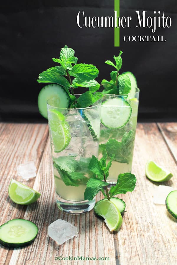 Light & Fresh Cucumber Mojito
