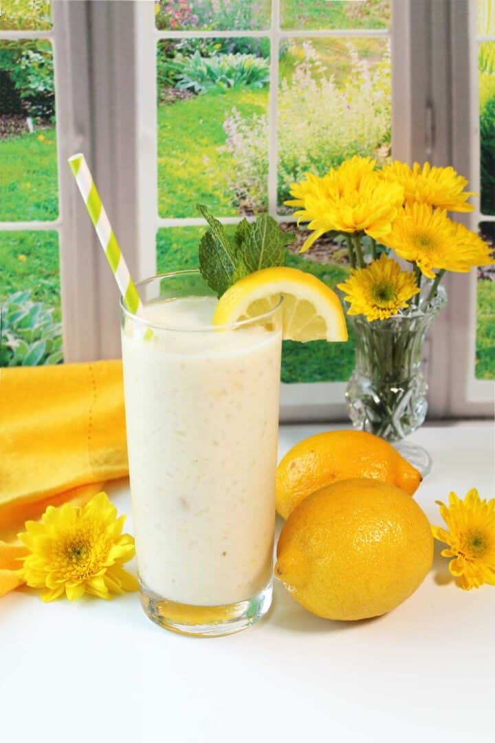 Lemon Smoothie 2 Cookin Mamas