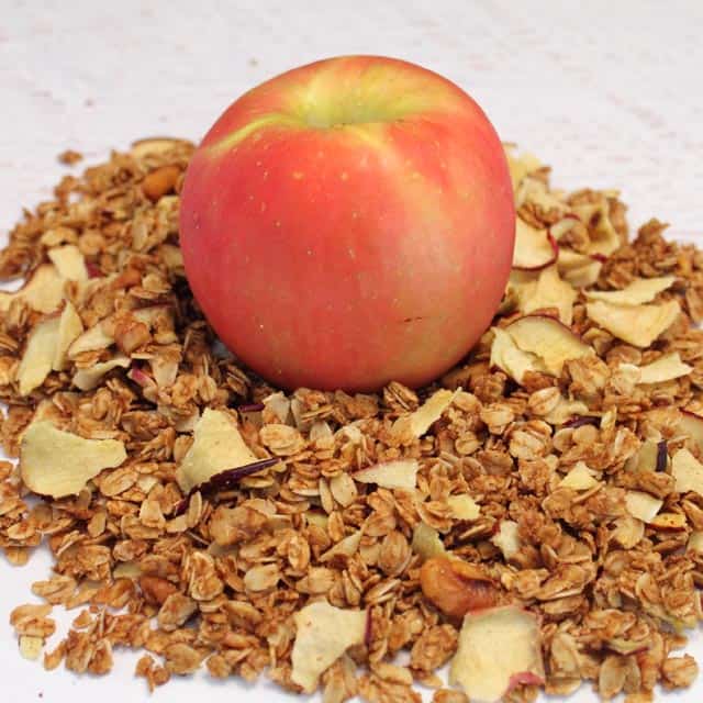 Apple Crisp Granola square|2CookinMamas