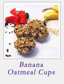 Banana Oatmeal Cups | 2 Cookin Mamas