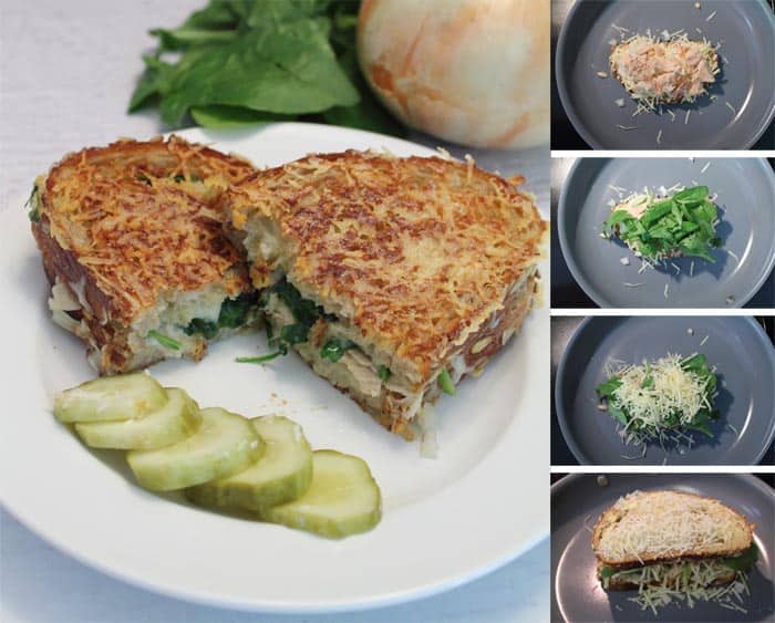 Tuna Melt collage | 2 Cookin Mamas