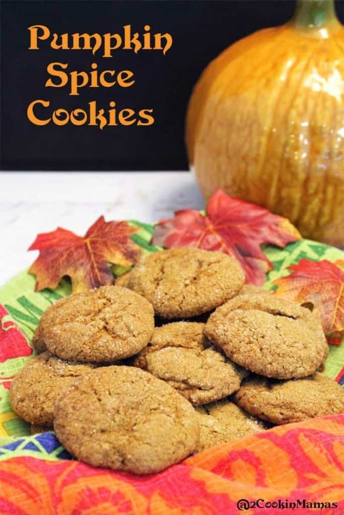 pumpkin spice cookies – #creativecookieexchange