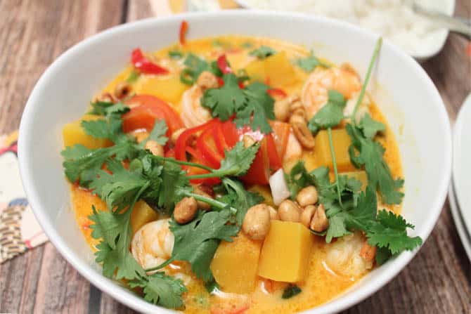 Panang store curry pumpkin