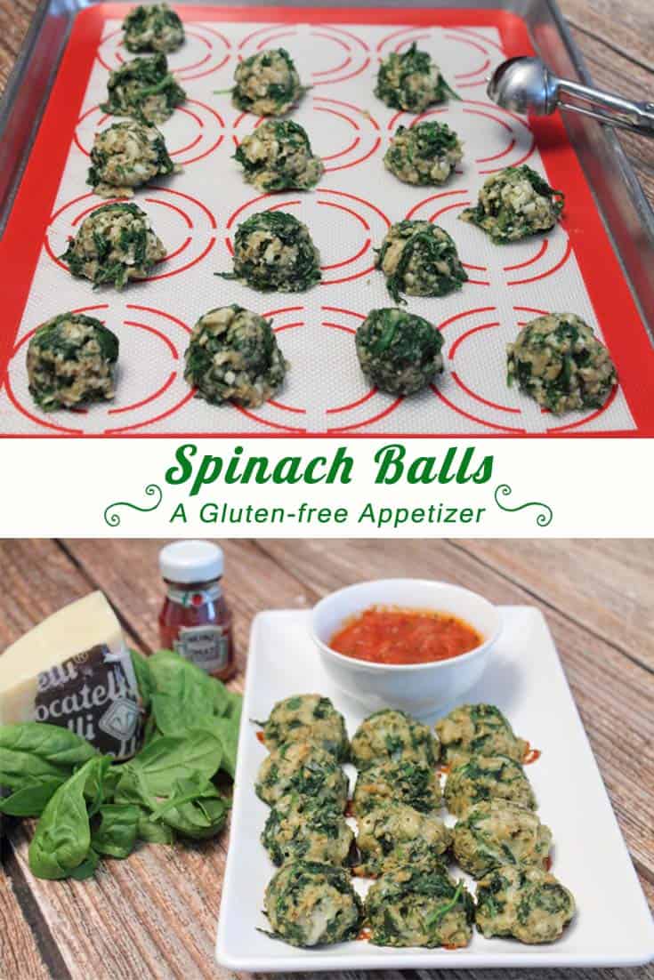Spinach Balls - Easy Gluten-free Party Appetizer