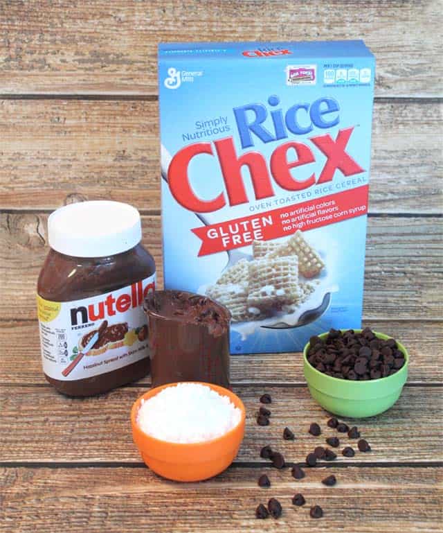 Nutella Puppy Chow Ingredients|2CookinMamas