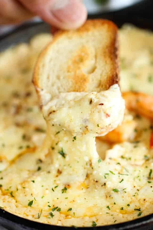 Shrimp Scampi Dip Damn delicious