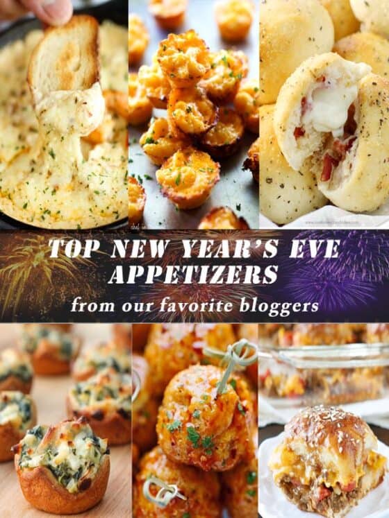 Top New Year&#039;s Eve Appetizers Roundup - 2 Cookin Mamas