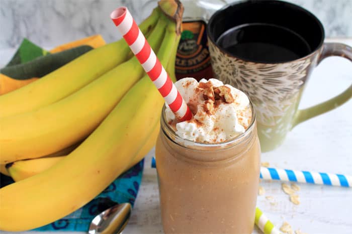 Banana Pancake Smoothie 2 | 2 Cookin Mamas