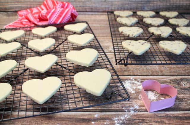 Sweet Heart Cookies cooling|2CookinMamas