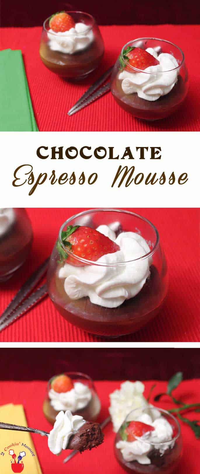 Dessert Time! Chocolate Espresso Mousse - 2 Cookin&amp;#39; Mamas