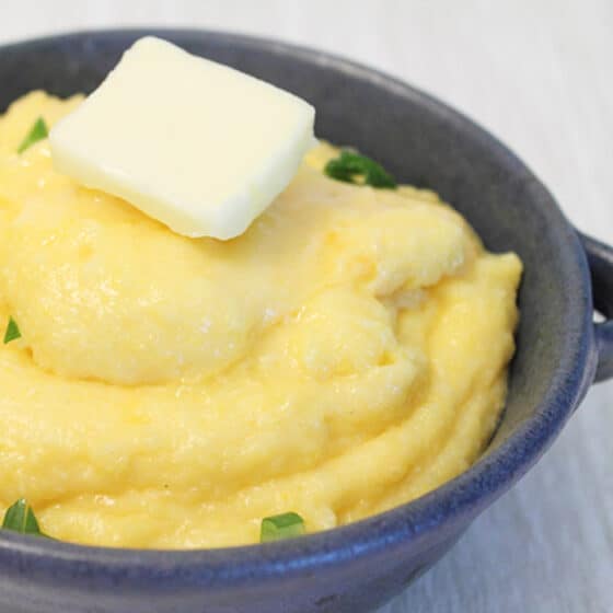 Smoked Gouda Polenta 2 Cookin Mamas