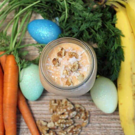 Healthy Carrot Cake Smoothie 2 Cookin Mamas