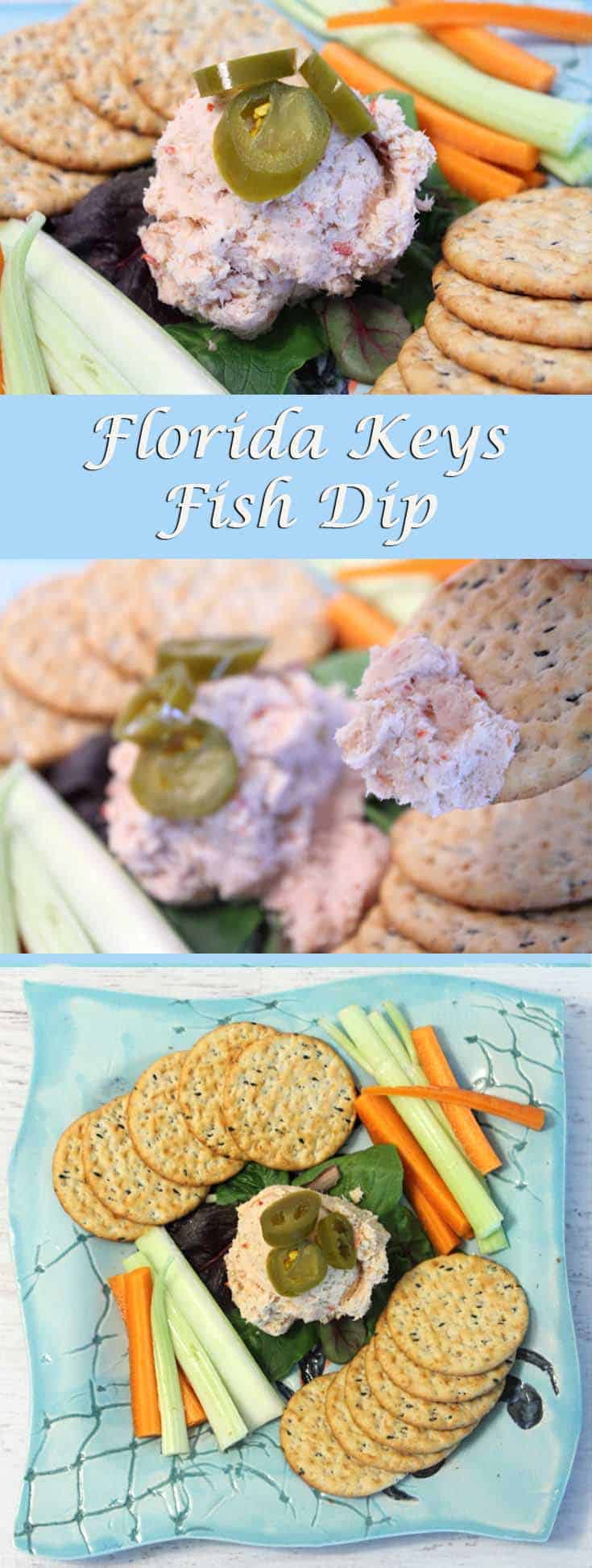 The laid back Florida Keys are the southernmost point in US but feel as far away as the Caribbean.Dive into seafood & some of the best smoked fish dip ever. #appetizer #fishdip #smokedfishdip #FloridaKeys