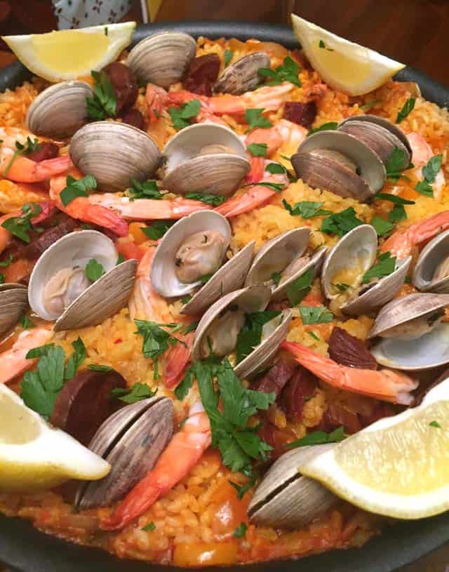 Paella close up|2CookinMamas