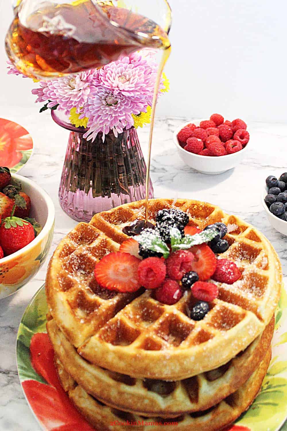 crispy waffle recipe