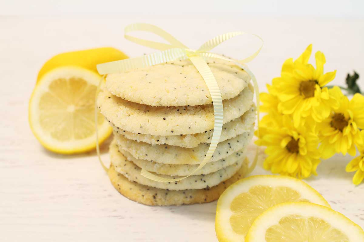 Lemon Poppy Seed Cookies 2 Cookin Mamas