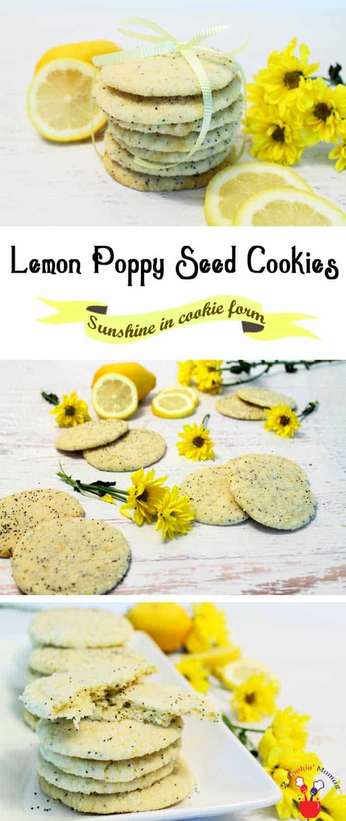 Celebrate summer with these Lemon Poppy Seed Cookies. Zesty cookies that pop with lemon flavor. Soft & chewy inside with a sugary crunch outside.