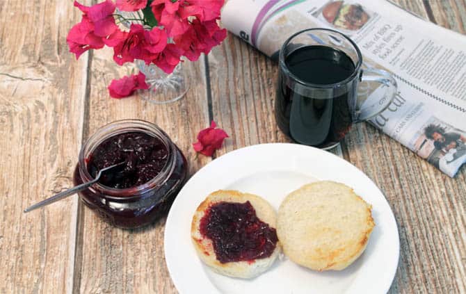 Plum Jam breakfast | 2 CookinMamas