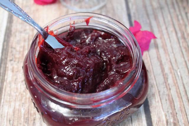 Plum Jam closeup | 2CookinMamas