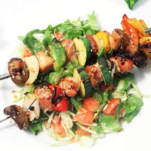 Korean BBQ Kabobs square