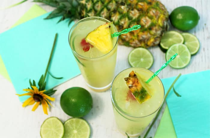 Pineapple Coconut Mojito 1 | 2 Cookin Mamas